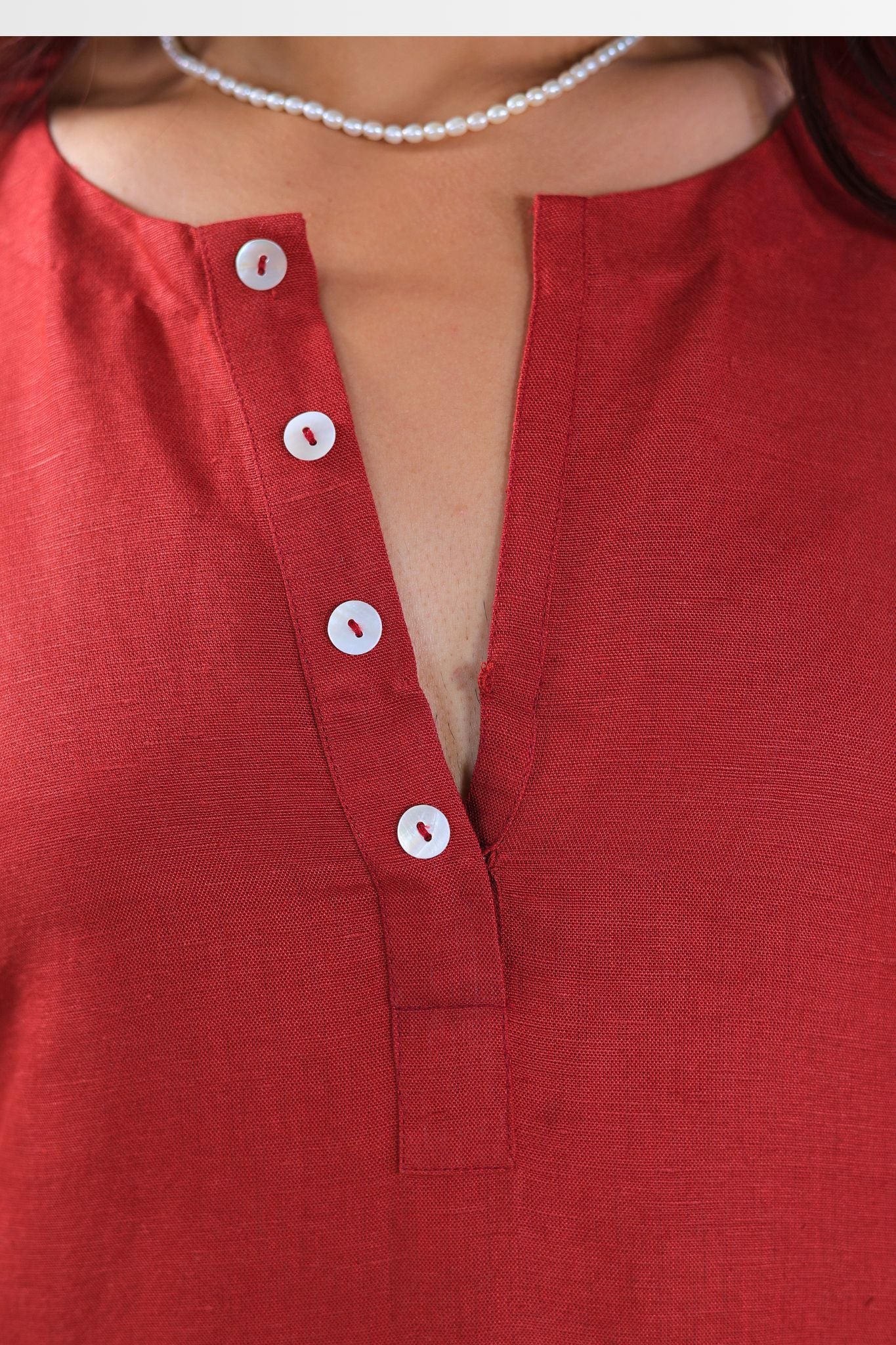 Prakriti Women’s Printed Pure Linen Long Dress