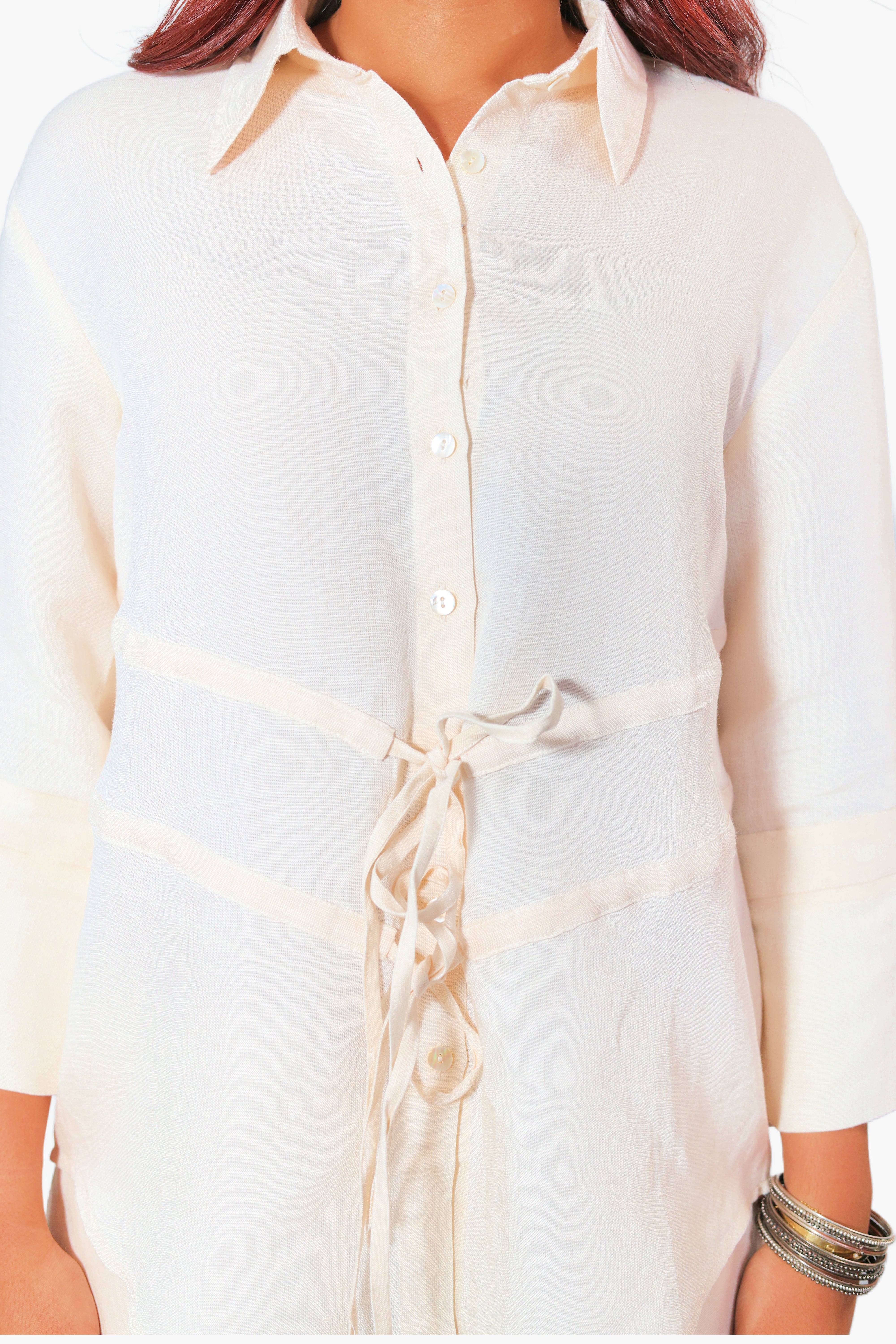 SUTRA Cream Coordset Dori style