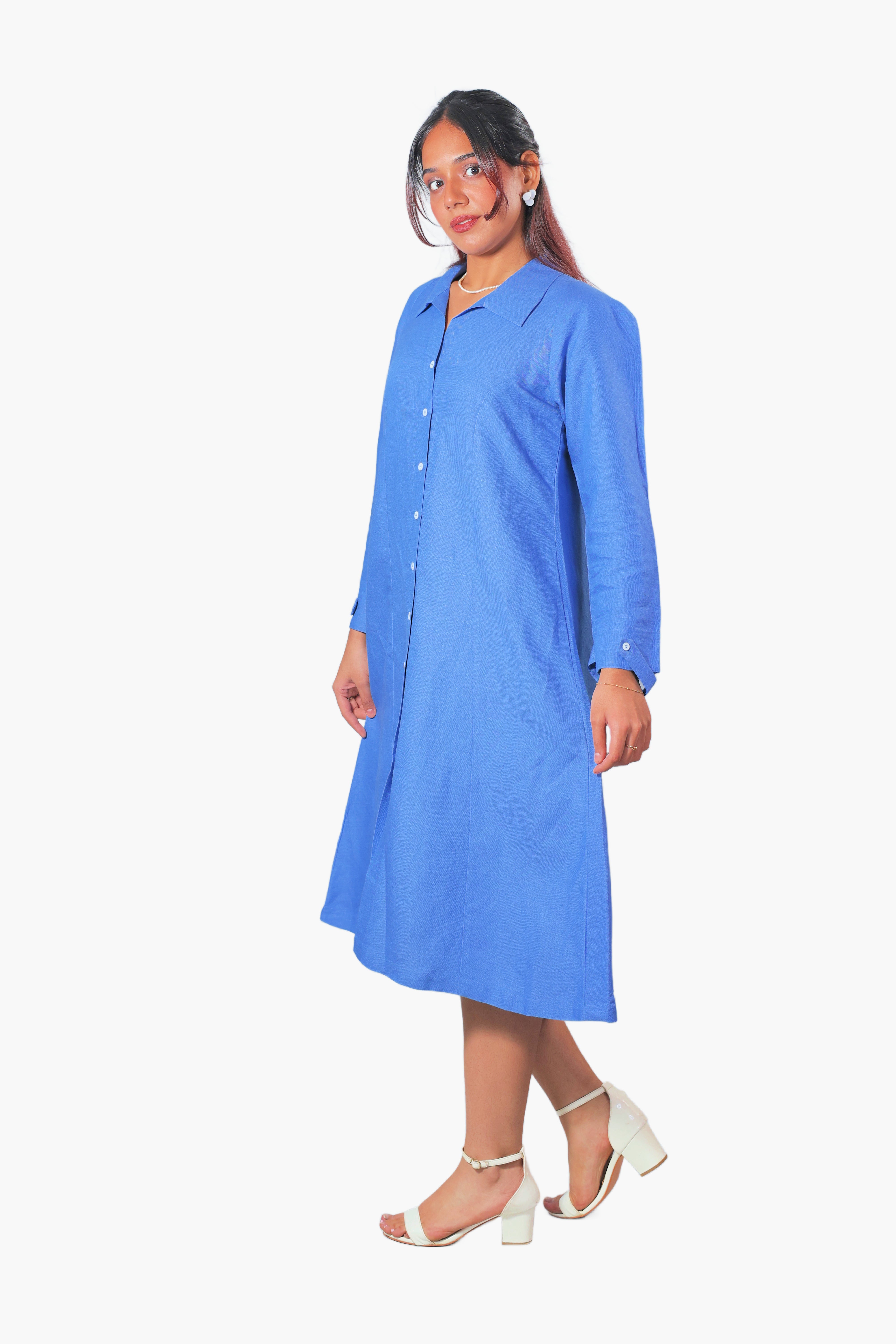 chhaya light blue kurta set