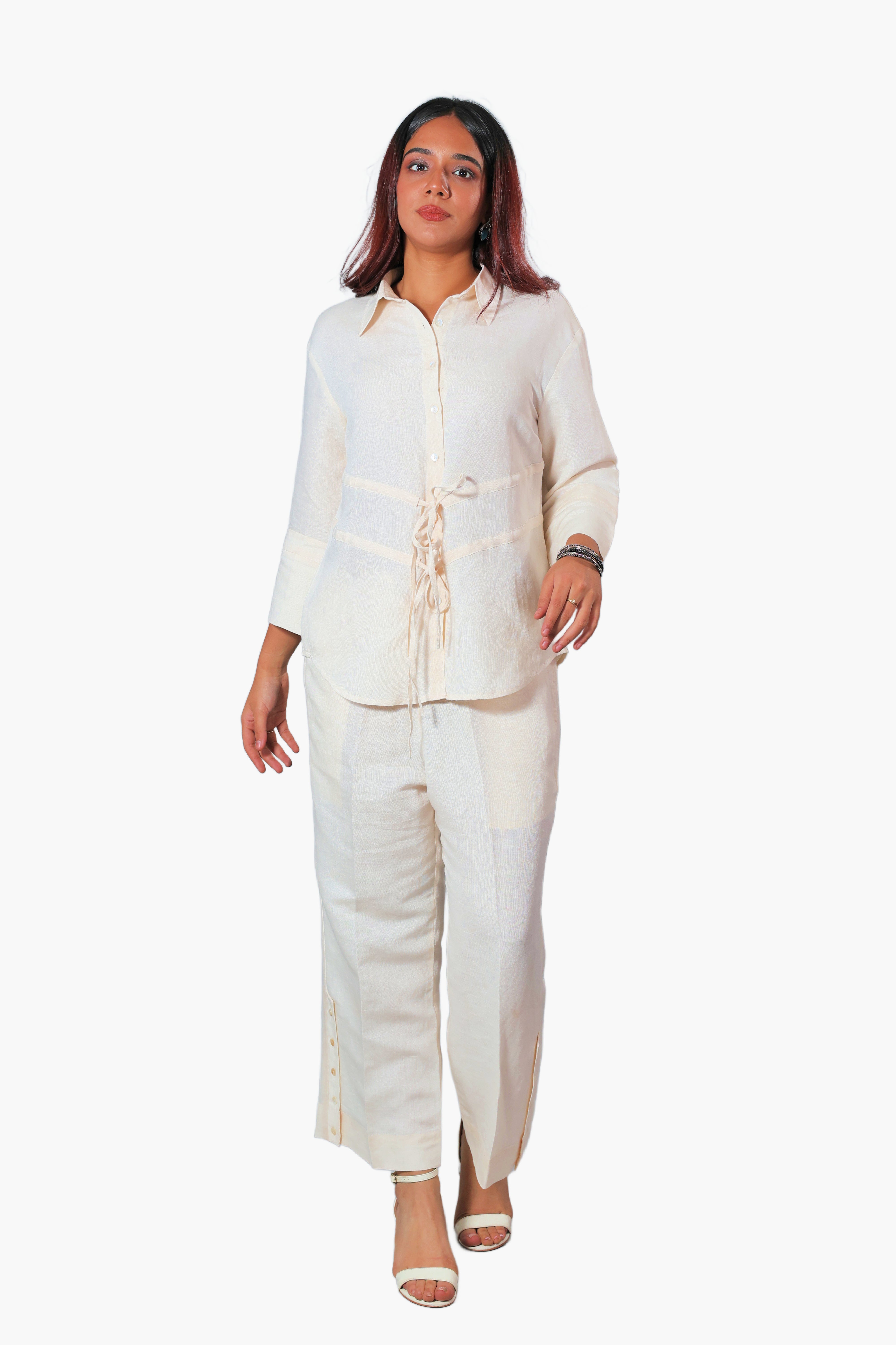 SUTRA Cream Coordset Dori style