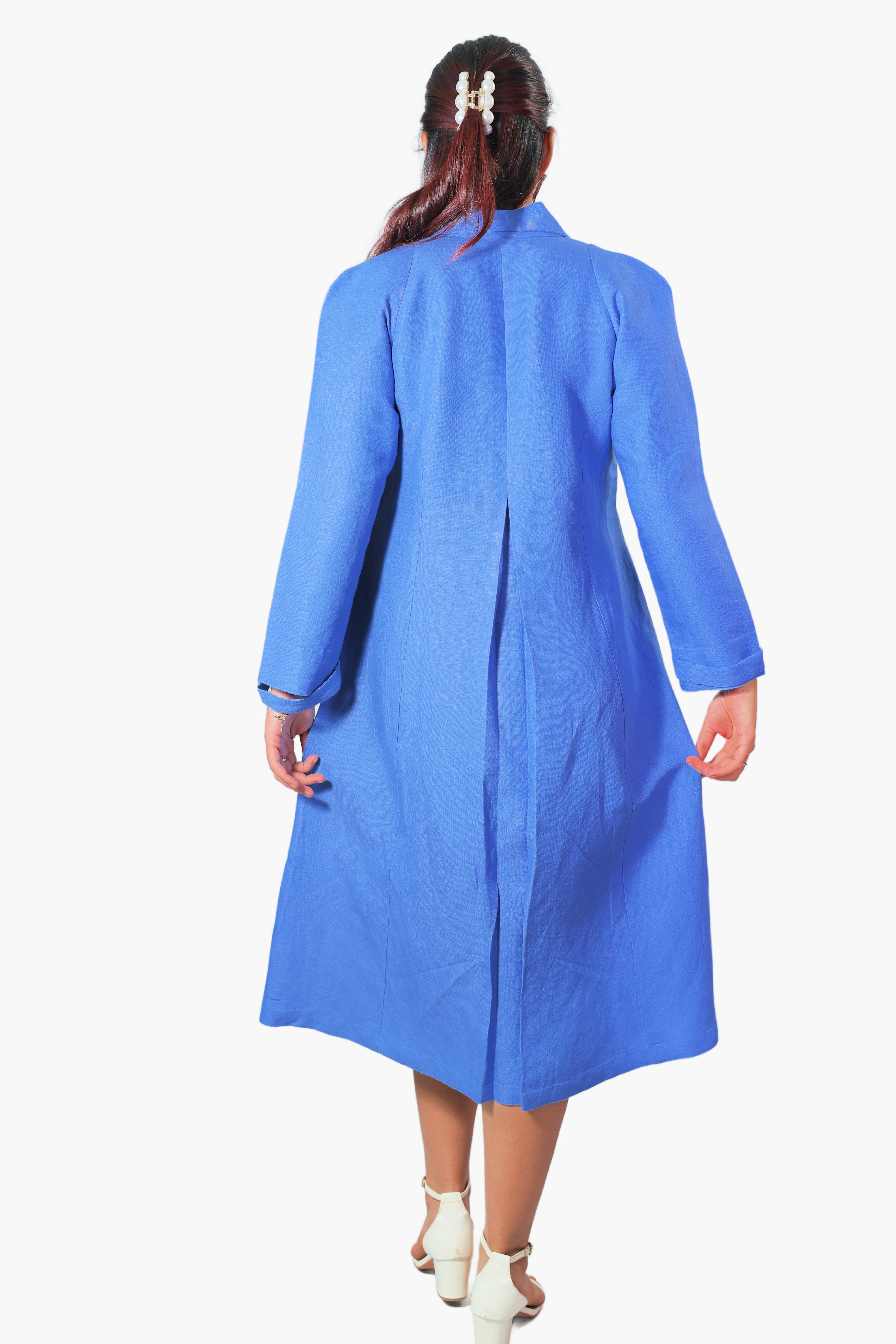 chhaya light blue kurta set