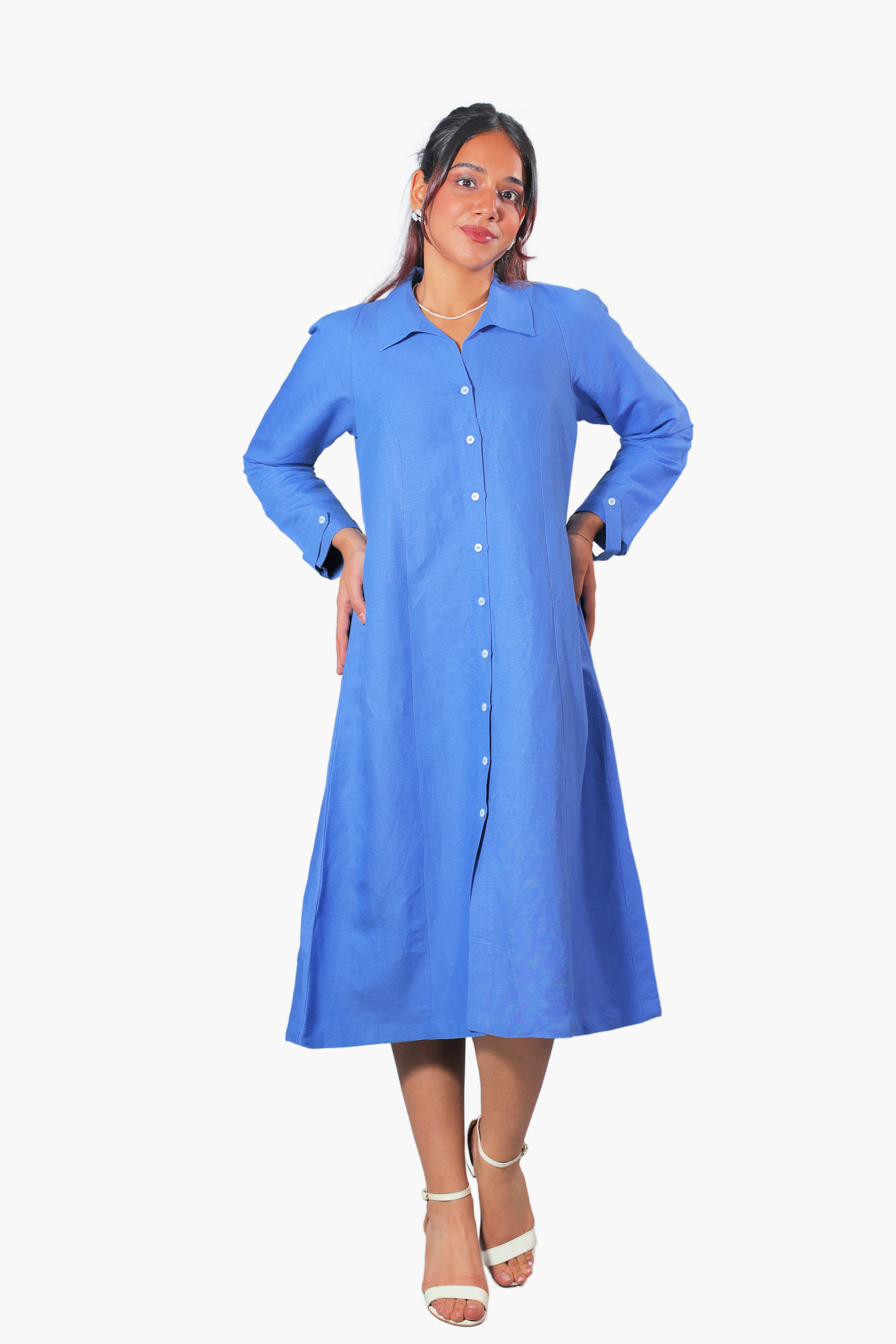 chhaya light blue kurta set
