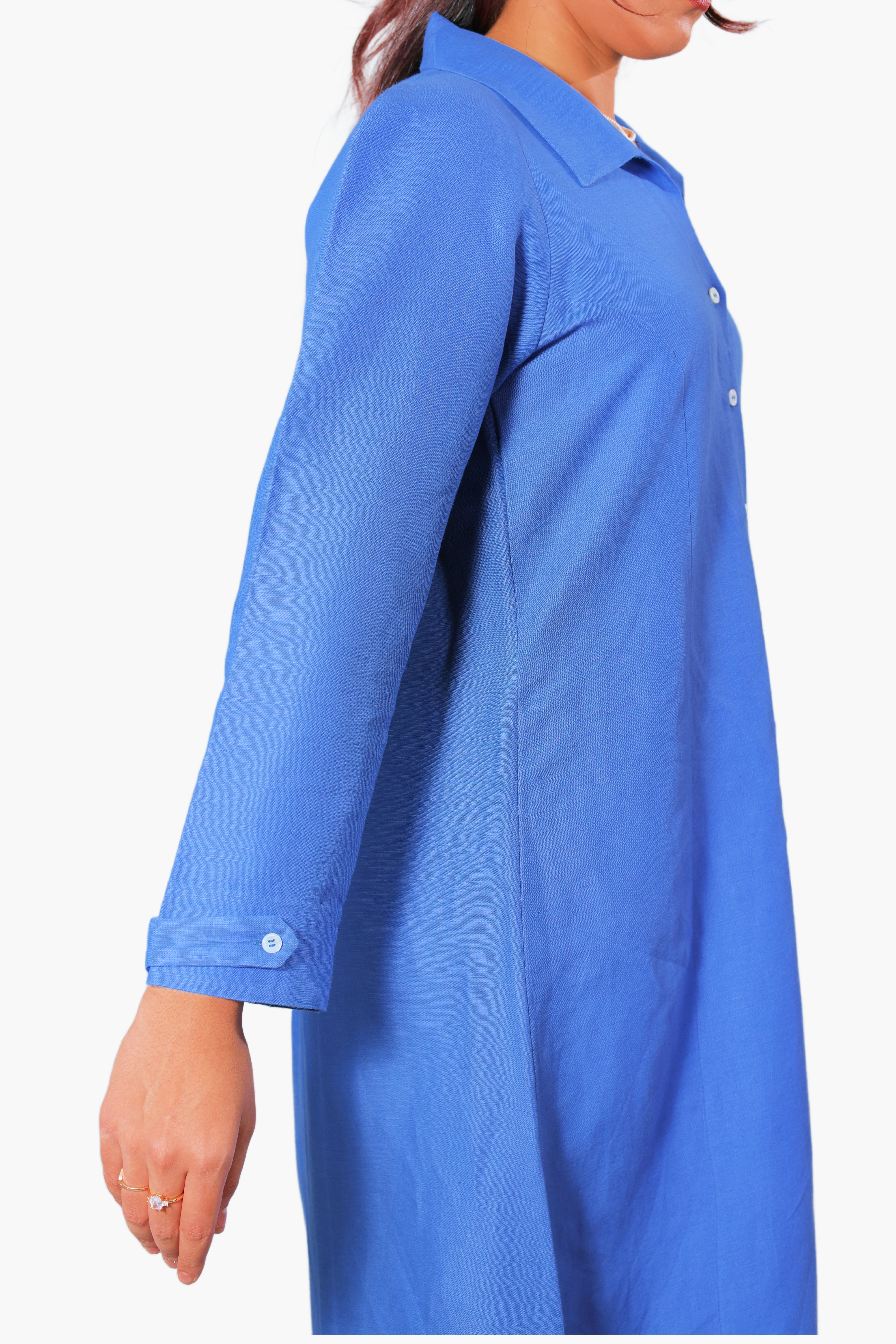 chhaya light blue kurta set