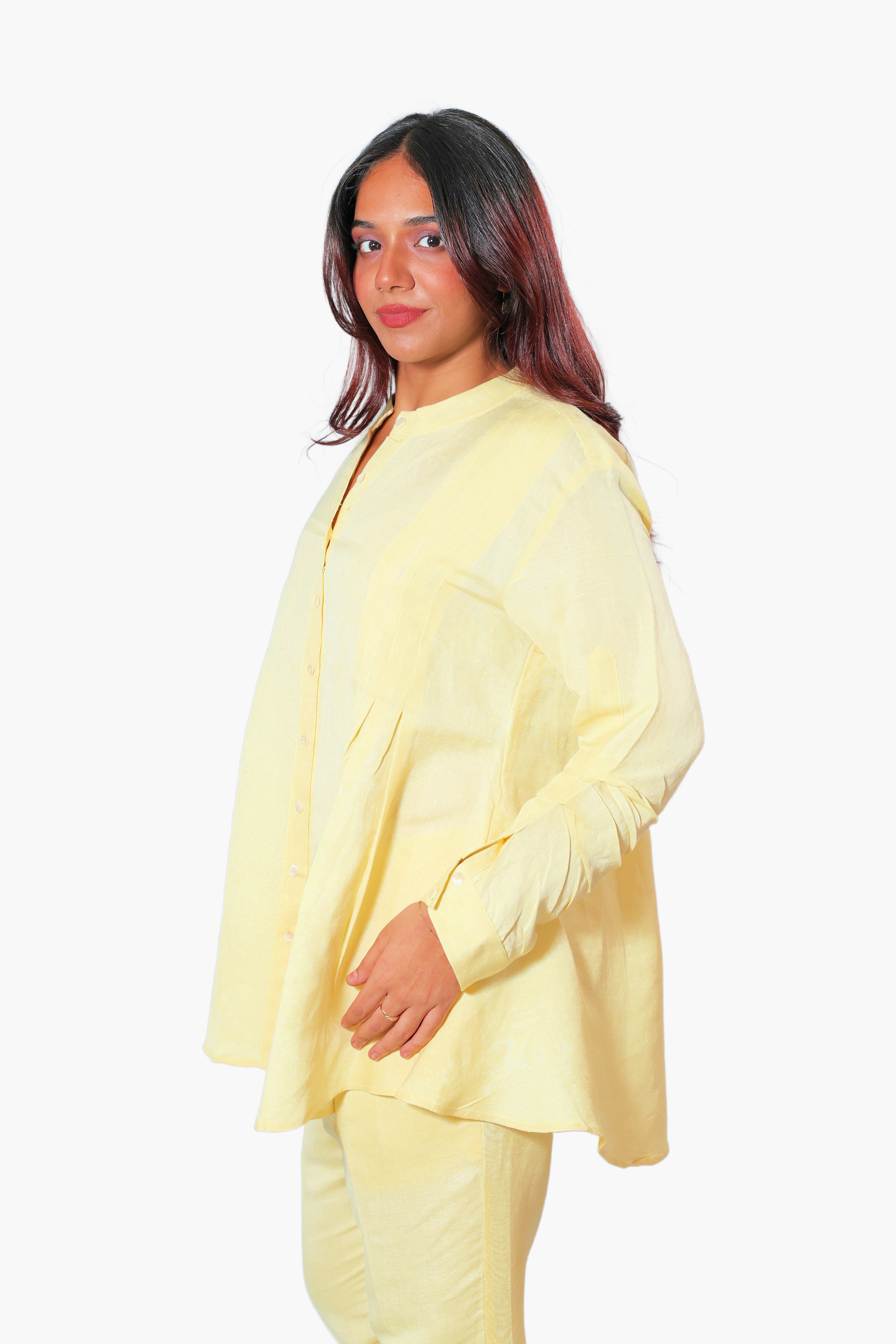 Collar Neck Anarkali Kurta Set For Women